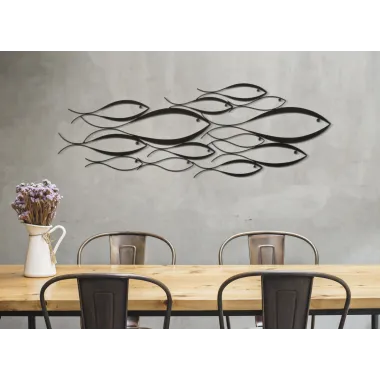 Płyta ścienna FISHY 100x1x35 cm